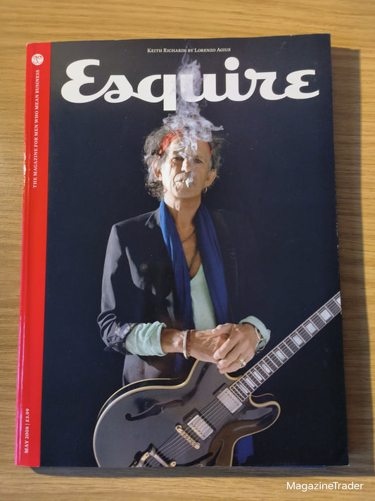 Esquire Magazine May 2008 Keith Richards Rolling Stones Rachel Cook