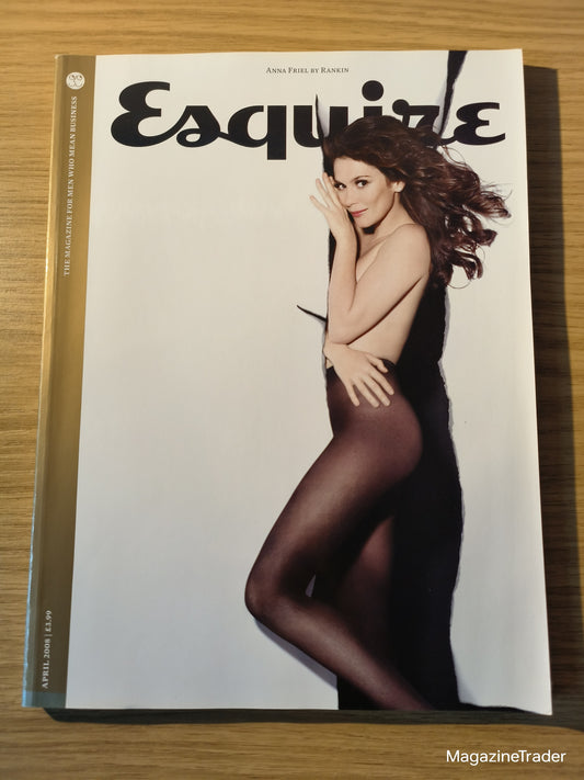 Esquire Magazine April 2008 Anna Friel Rankin Jim Sturgess Patek Philippe