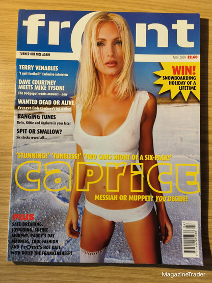 Front Magazine April 2000 - Caprice, Sheree Murphy