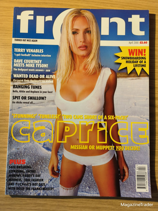 Front Magazine April 2000 - Caprice, Sheree Murphy