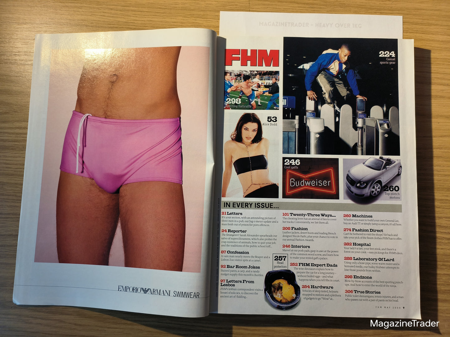 FHM Magazine May 2000 - Rachel Model, Steps, B*Witched, Tina, Hannah & Jo Models