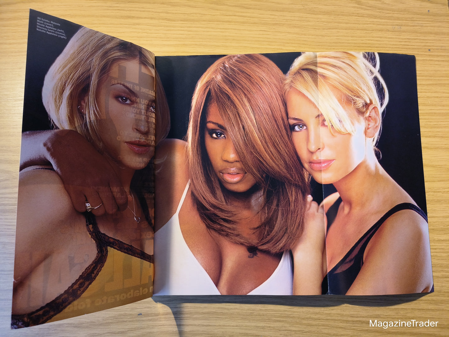 FHM Magazine March 1998 - All Saints Models, Kurt Russell, Lisa Kudrow, Monster Fashion Special