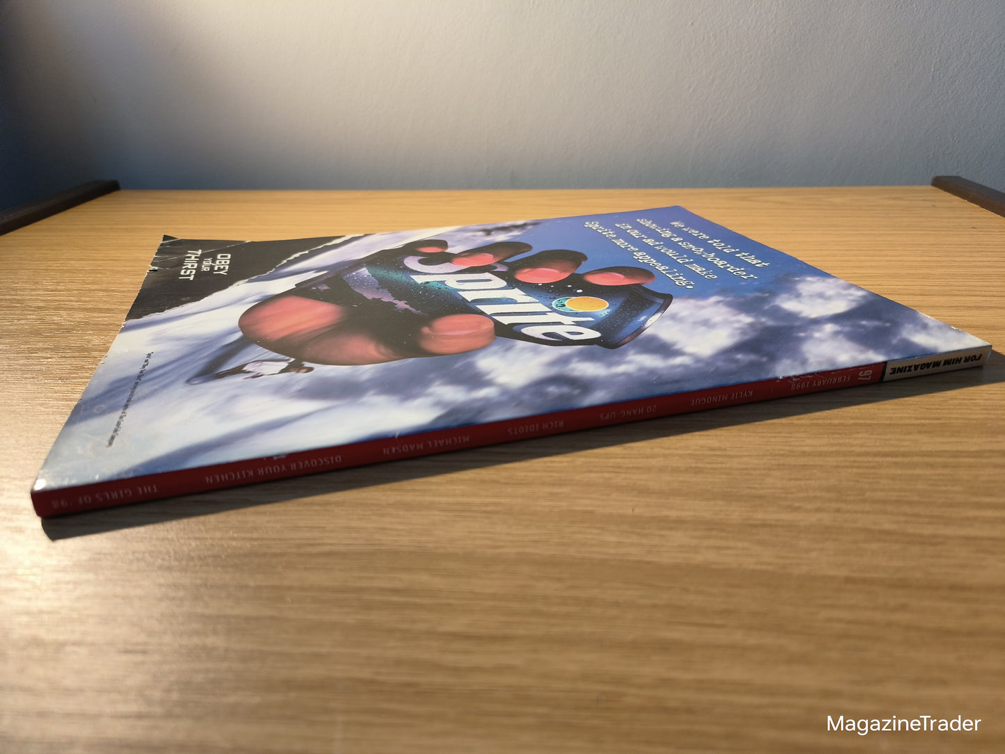 FHM Magazine February 1998 - Kylie Minogue Model, Michael Madsen, Mark Wahlberg, Exotic Smells