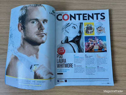 FHM Magazine September 2011 Laura Whitmore The Inbetweeners Pollyanna Woodward