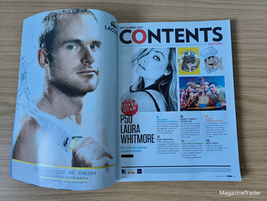 FHM Magazine September 2011 Laura Whitmore The Inbetweeners Pollyanna Woodward