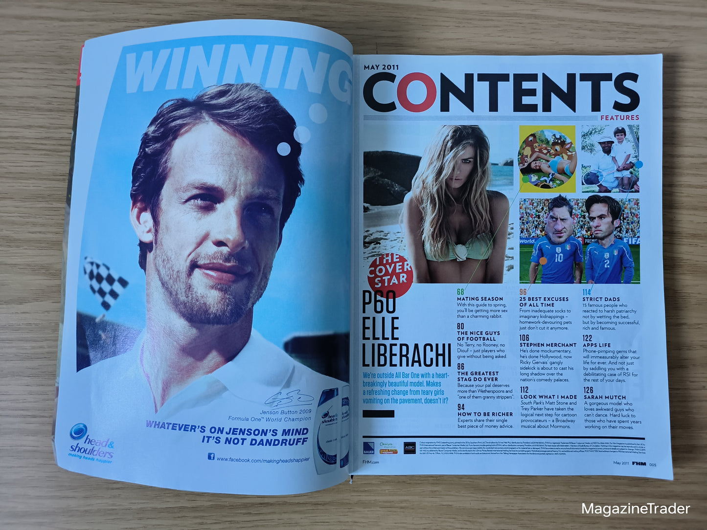 FHM Magazine May 2011 - Elle Liberachi, Emily Scott, Annie Cooper