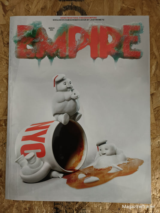 Empire Magazine - March 2024 - Ghostbusters Frozen Empire Exclusive Subscriber Cover by Justin Metz