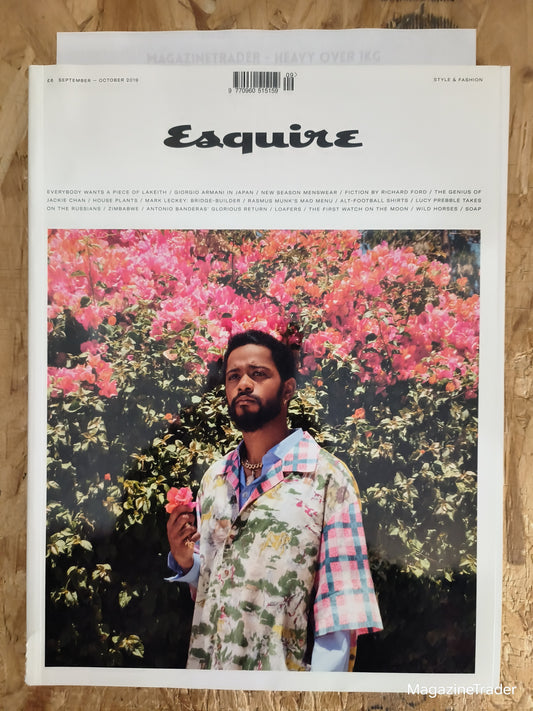 Esquire Magazine - September/October 2019 - LaKeith Stanfield Studio City Los Angeles Cover