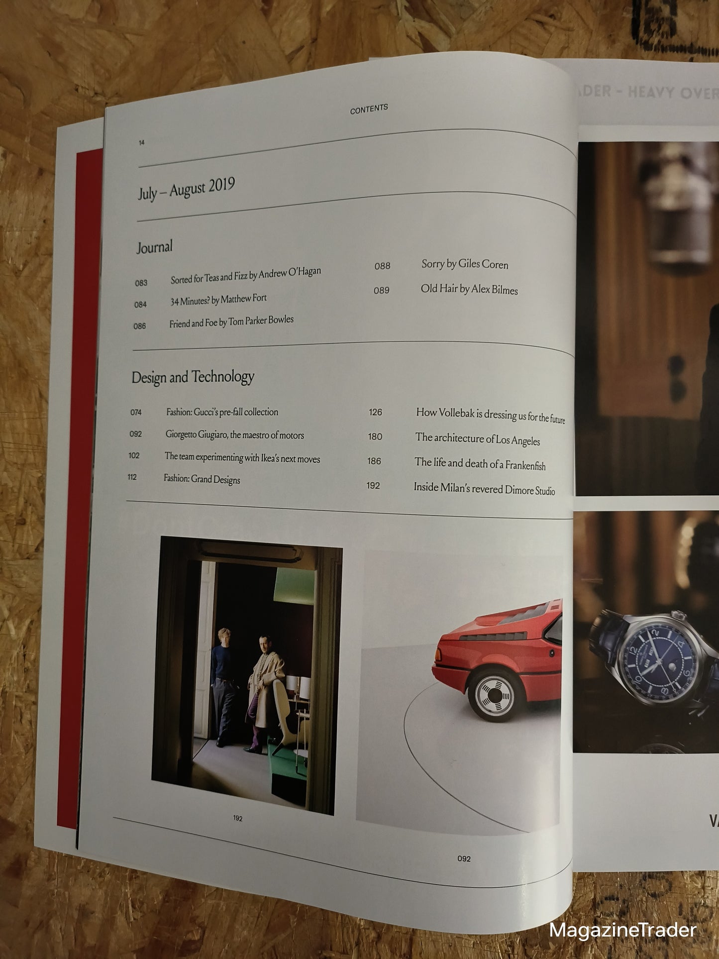 Esquire Magazine - July/August 2019 - A Day Out in the Country at Hilltop House Gloucestershire