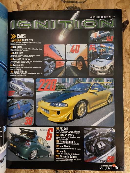 Max Power Magazine - June 2001 - Issue 100 - MONSTER! The F**k-Smutted Civic on the Loose in LA