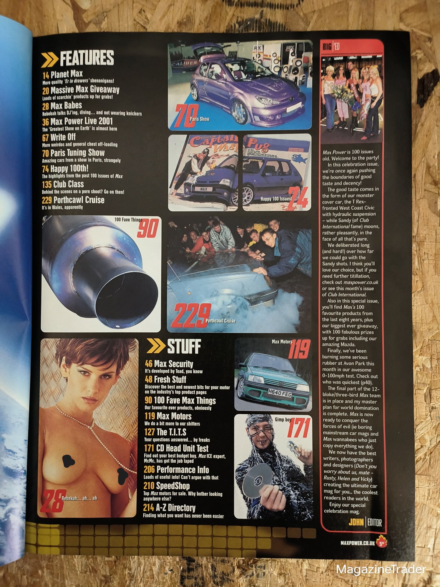 Max Power Magazine - June 2001 - Issue 100 - MONSTER! The F**k-Smutted Civic on the Loose in LA