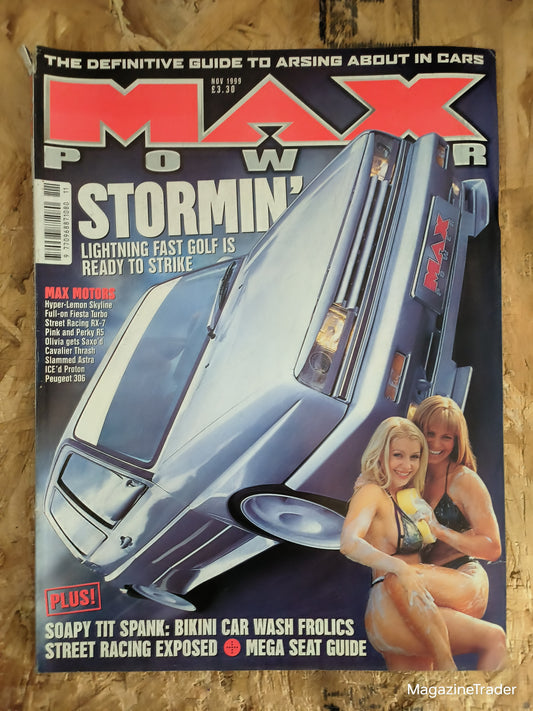 Max Power Magazine - November 1999 - VW Golf - Ksenia