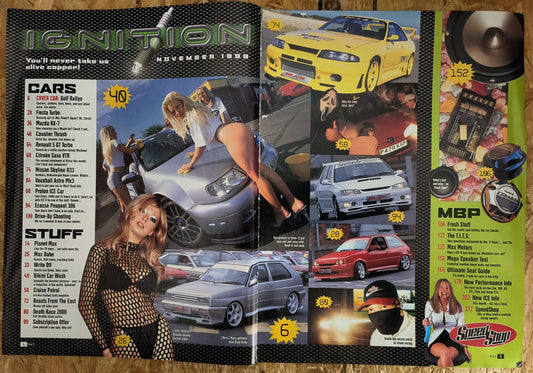 Max Power Magazine - November 1999 - VW Golf - Ksenia