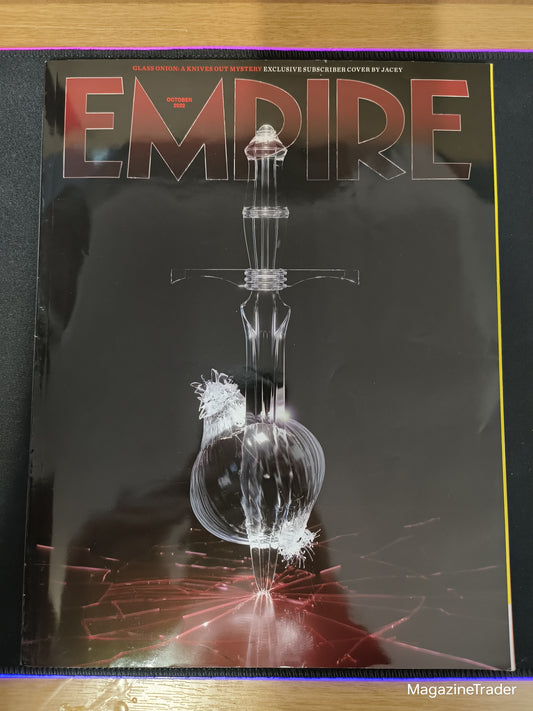 Empire Magazine October 2022 Glass Onion Knives Out Mystery Subscriber Cover Jacey