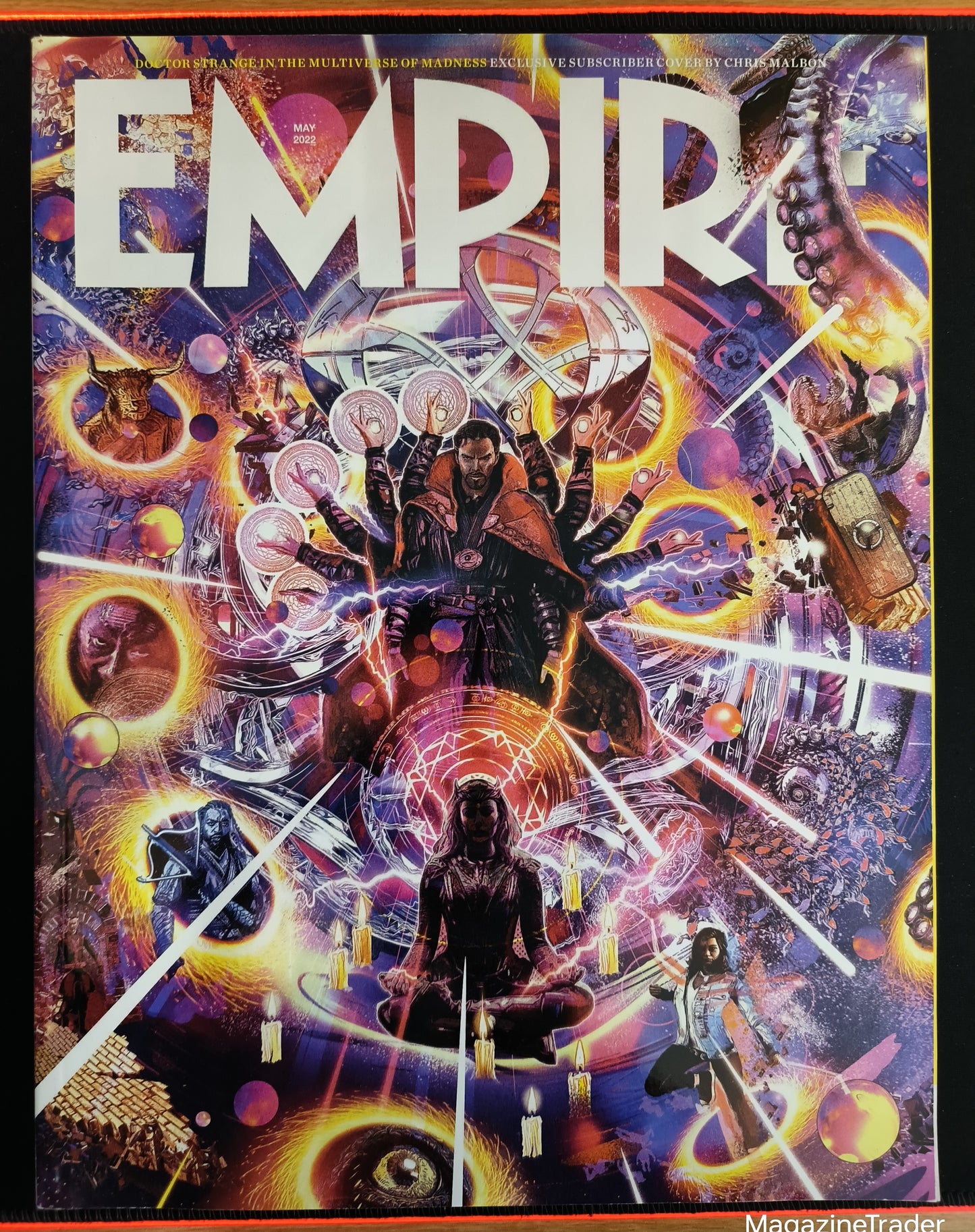 Empire Magazine May 2022(1156)  Doctor Strange Multiverse of Madness Subscriber Cover Chris Malbon