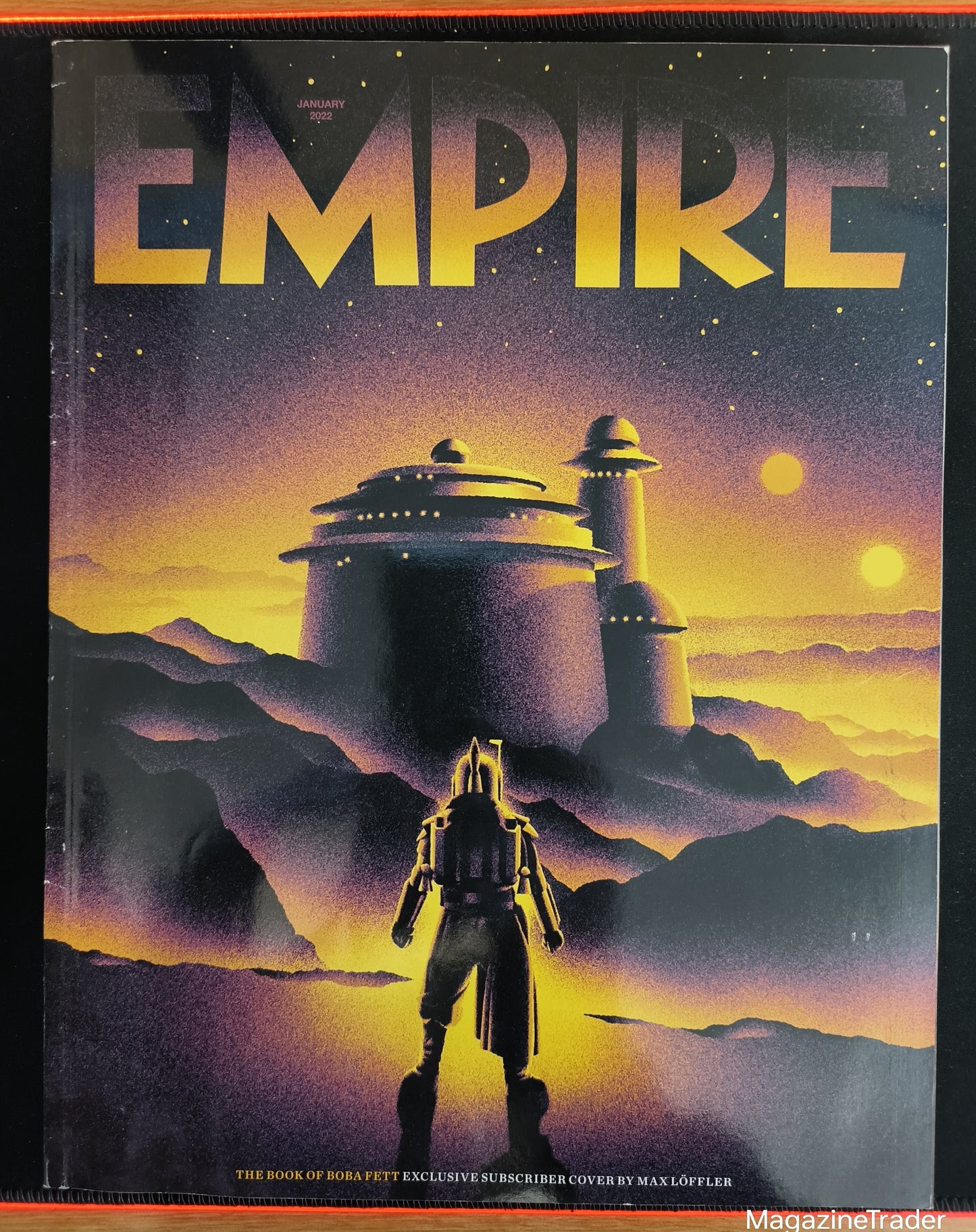 Empire Magazine January 2022 (1156) Book of Boba Fett Subscriber Cover Max Loffler