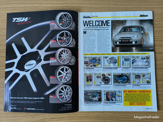 Max Power Hardcore Supplement Issue 1 (1160) Tuning Guide Sumo Power R34 GT-R