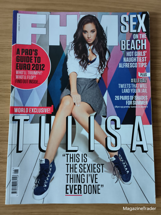 FHM Magazine June 2012 (1162) Tulisa Contostavlos Georgia Salpa Euro 2012 Slash