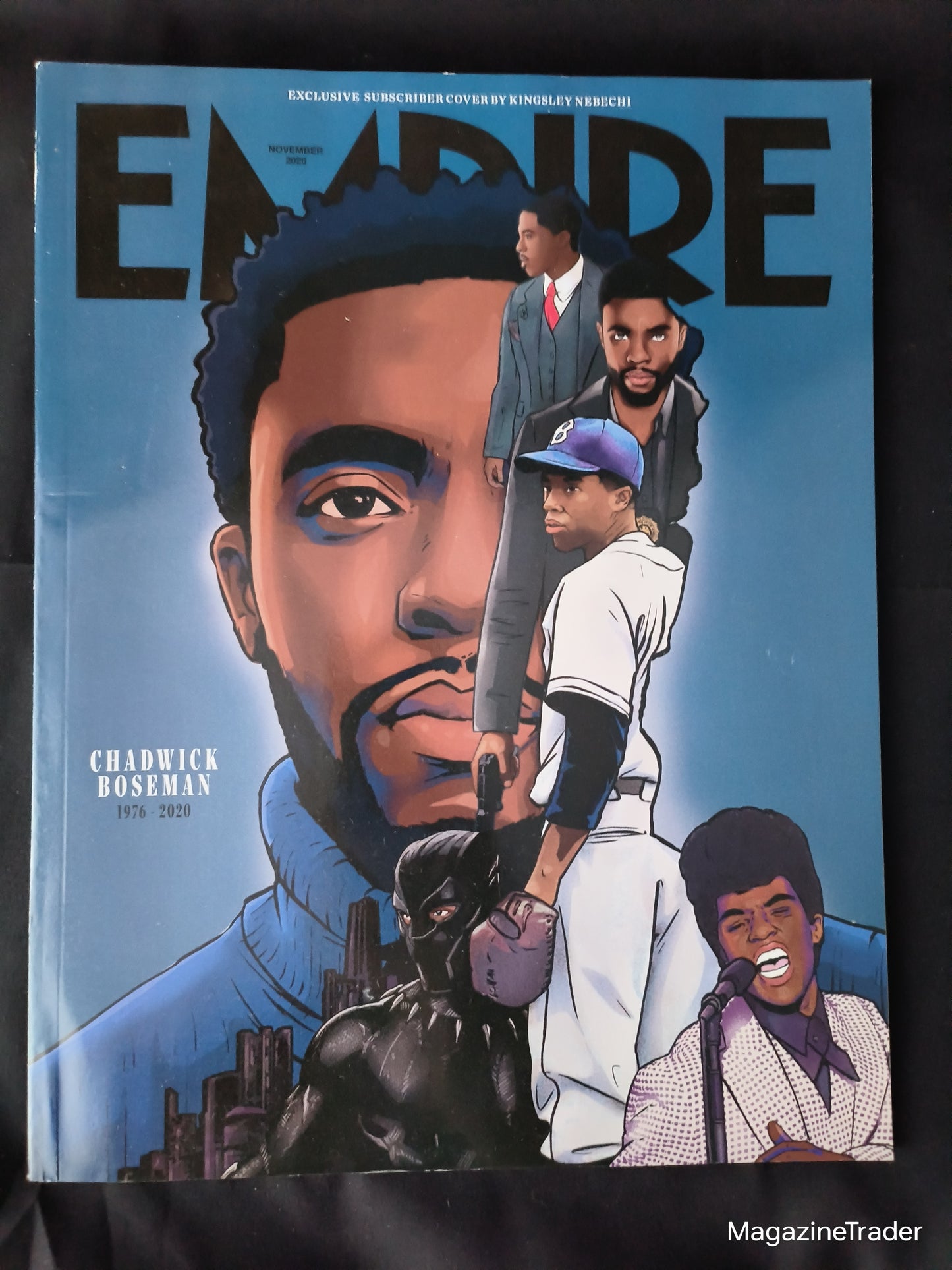 Empire Magazine November 2020 (1175) Chadwick Boseman Subscriber Cover Black Panther