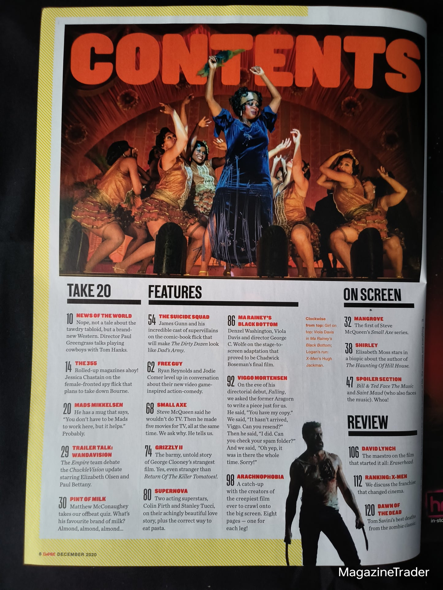 Empire Magazine December 2020 (1175) The Suicide Squad Subscriber Cover James Gunn Cast