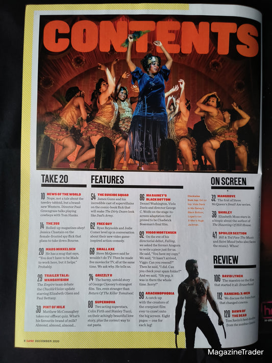 Empire Magazine December 2020 (1175) The Suicide Squad Subscriber Cover James Gunn Cast