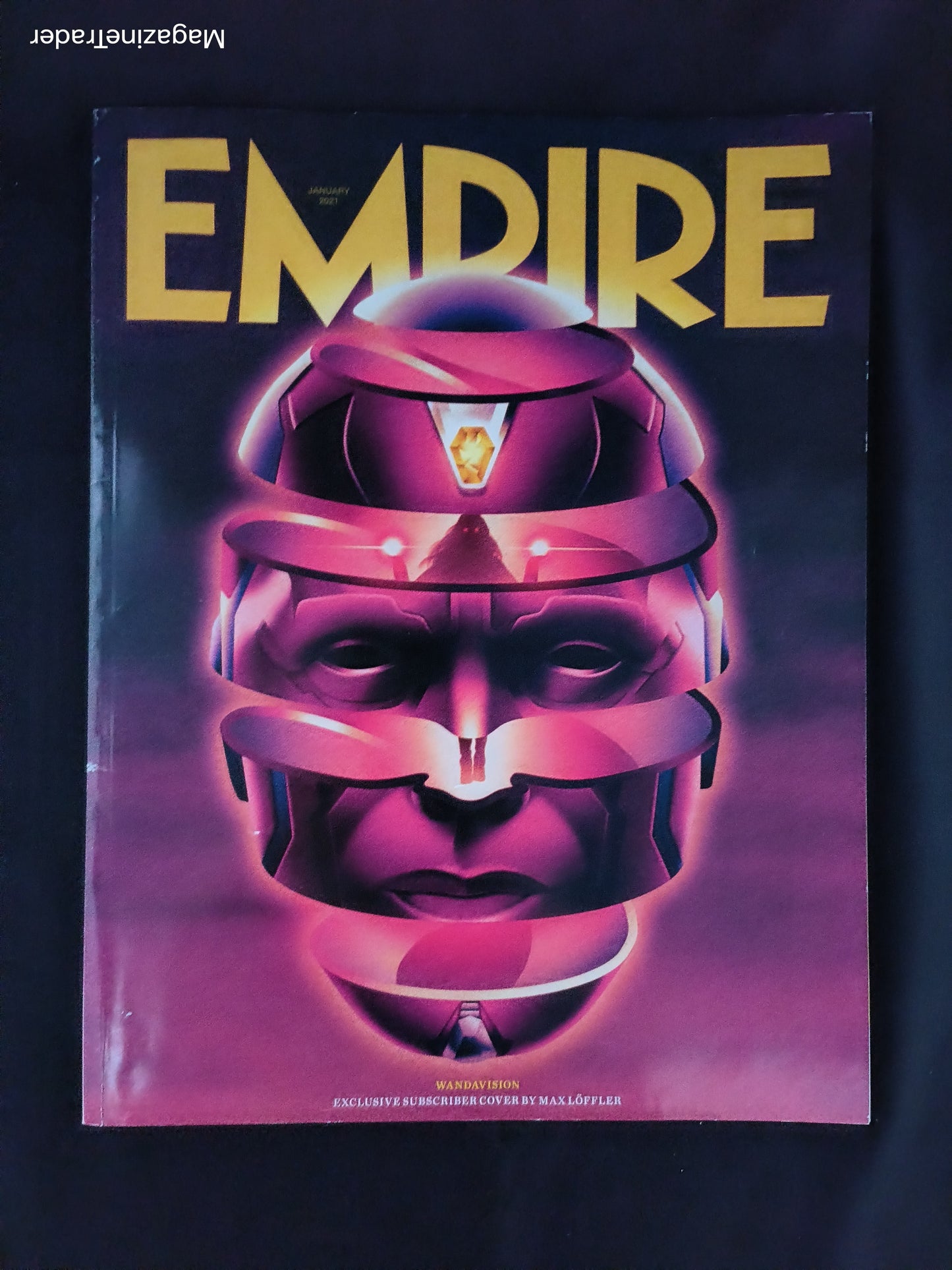 Empire Magazine January 2021 (1176) WandaVision Subscriber Cover Sean Connery Tribute