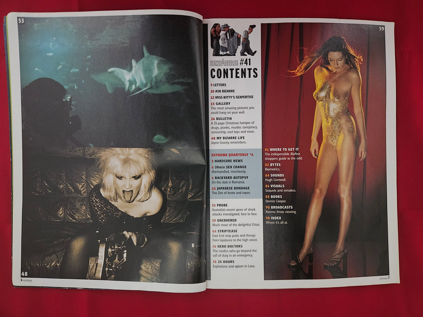 Bizarre Magazine January 2001 (1186) Issue 41 Chloe Cover Alternative Culture Art