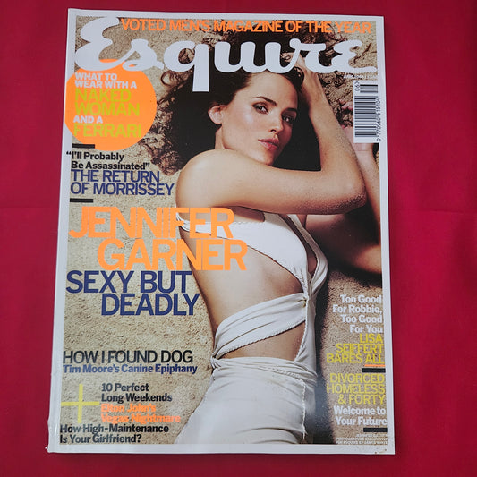 Esquire Magazine June 2004 (1188) Jennifer Garner Cover Morrissey Elton John