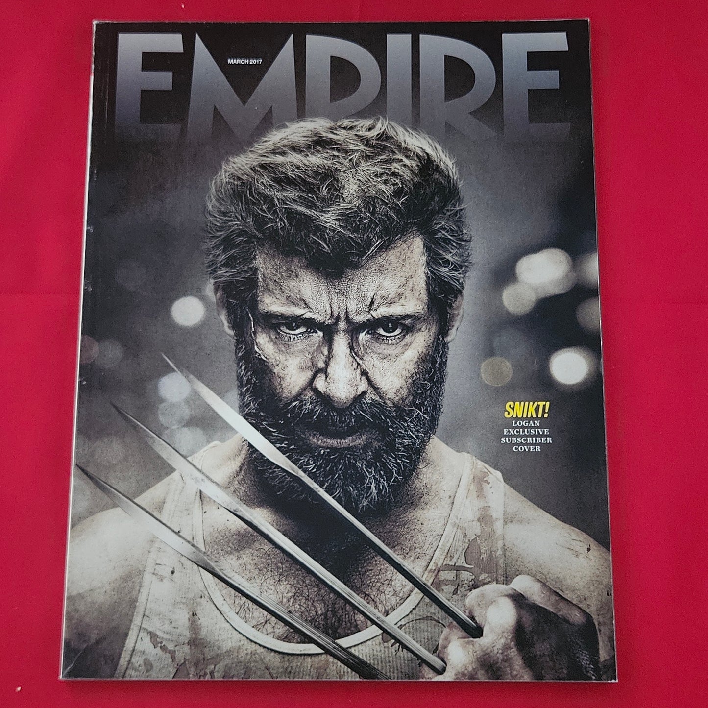 Empire Magazine March 2017 (1177) Issue 333 Logan Wolverine Subscriber Cover Art