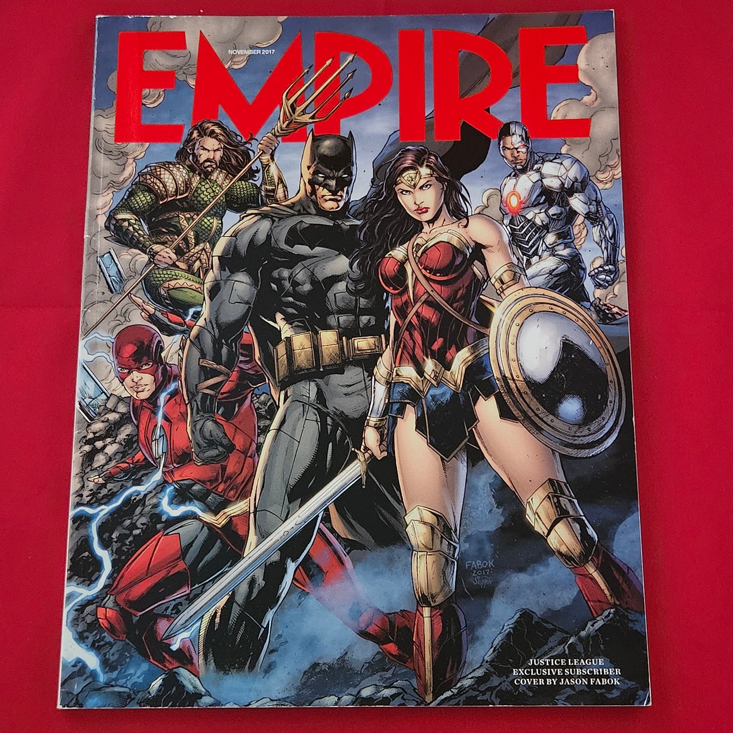 Empire Magazine November 2017 (1177) Issue 342 Justice League Subscriber Cover Art