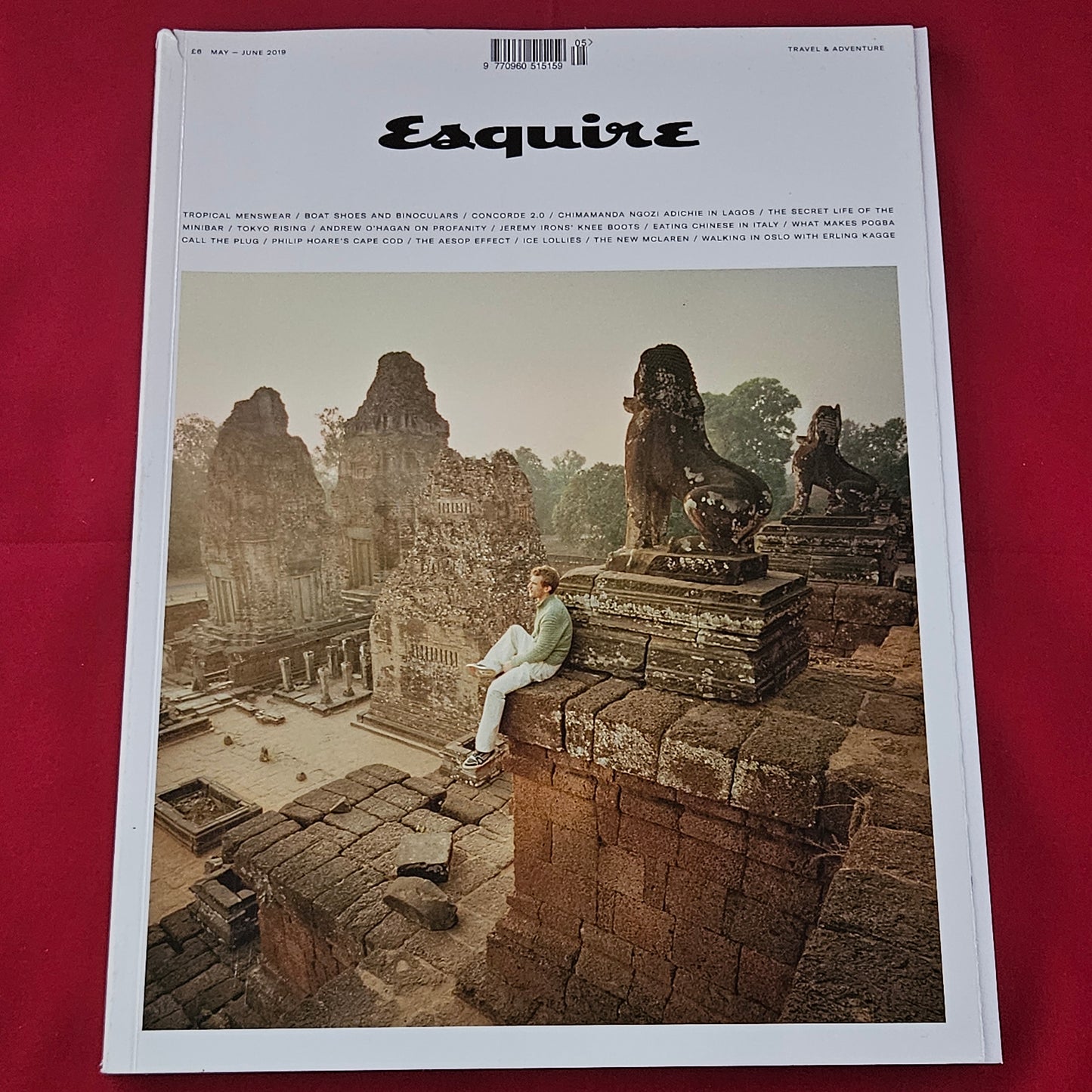 Esquire Magazine May June 2019 (1190) Jeremy Irons Wendell Pierce Paul Pogba