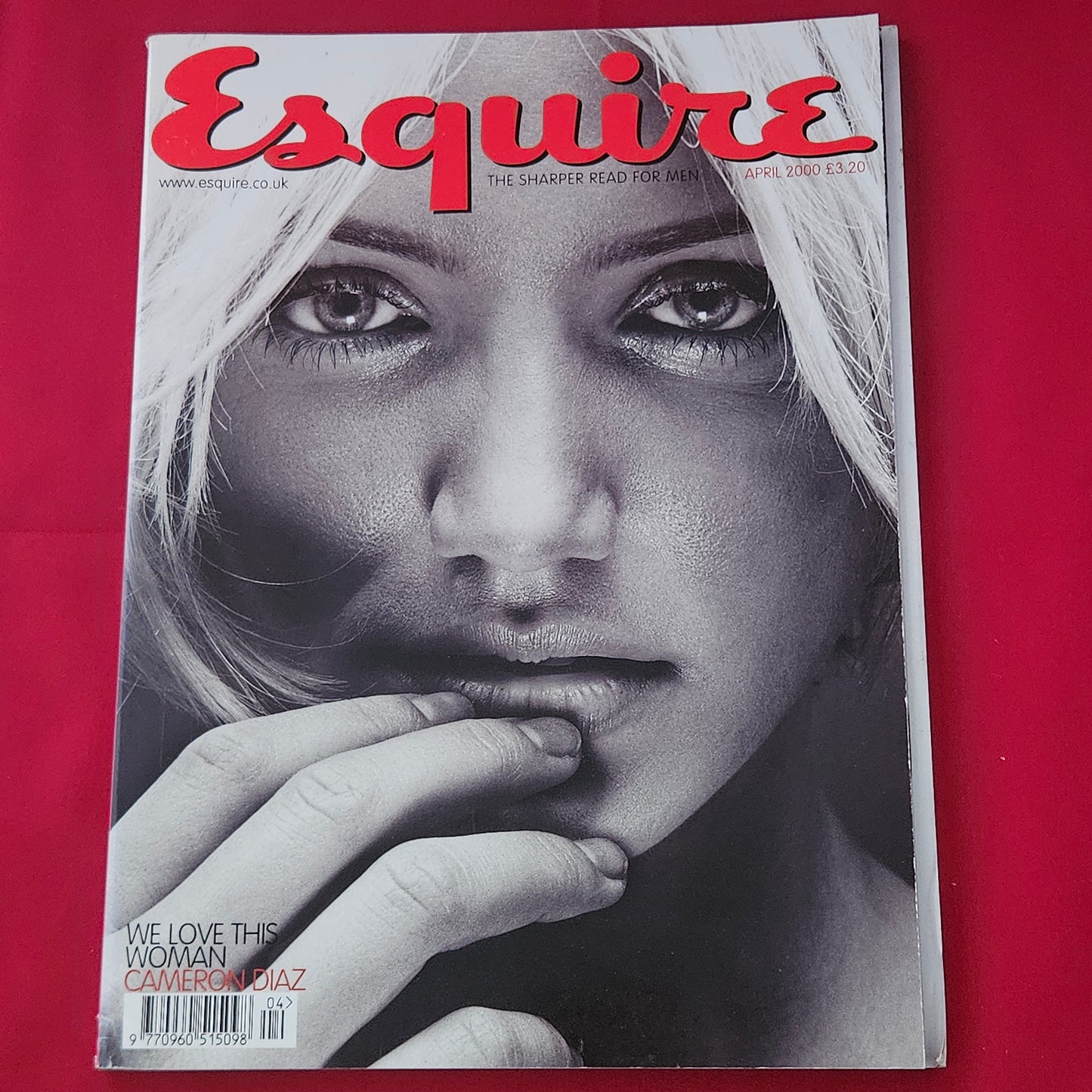 Esquire Magazine April 2000 (1190) Cameron Diaz Cover Carre Otis Alan McGee