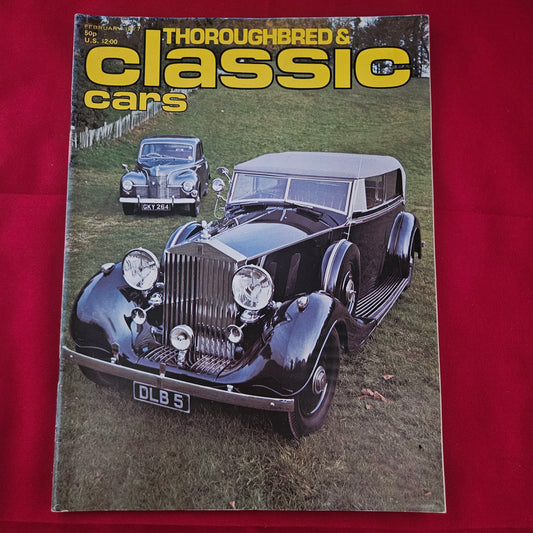 Thoroughbred & Classic Cars February 1977 (1191) Rolls-Royce Phantom III Jowett Javelin