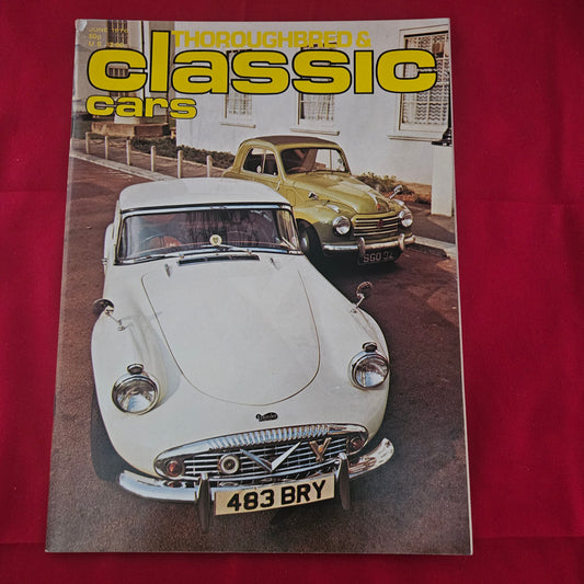 Thoroughbred & Classic Cars June 1976 (1191) Daimler Dart SP250 Fiat Topolino