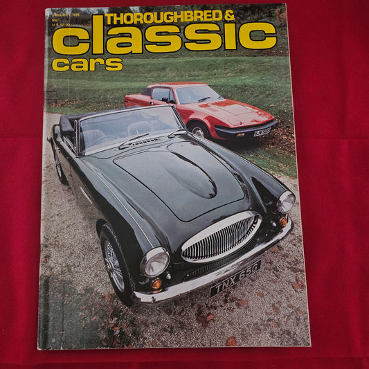 Thoroughbred & Classic Cars January 1979 (1191) Rolls-Healey Triumph TR7 AC Ace