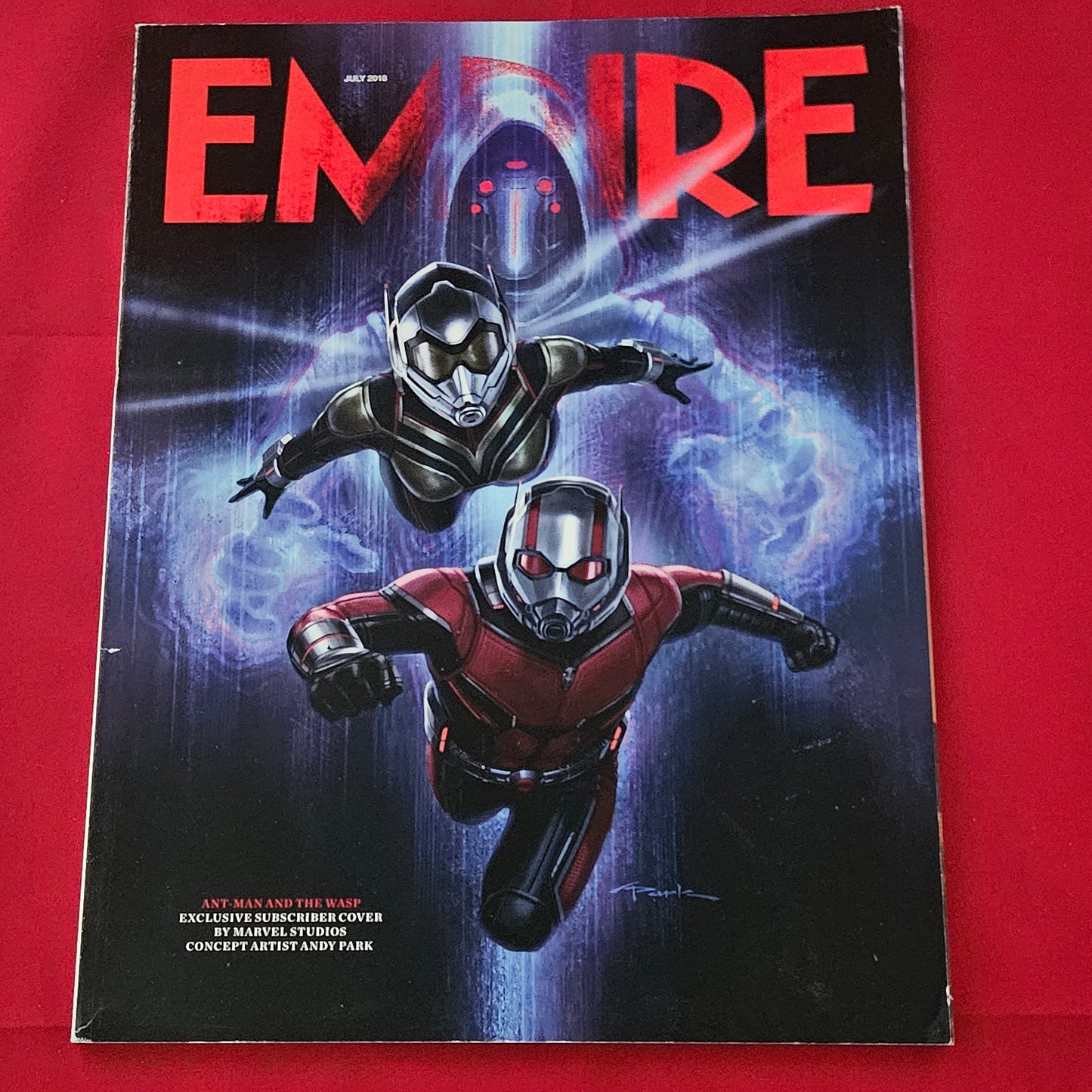 Empire Magazine July 2018 (1178) Ant-Man & Wasp Subscriber Cover Andy Park Art