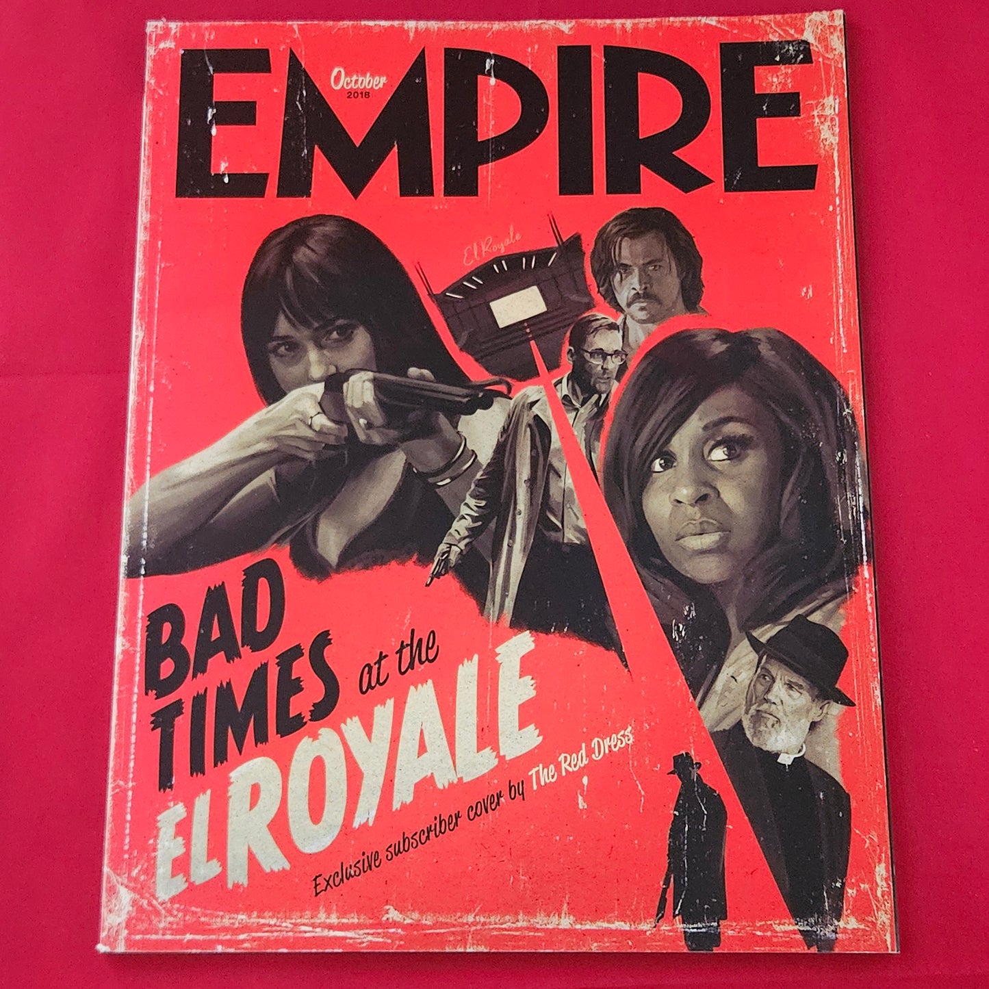 Empire Magazine October 2018 (1178) Bad Times At El Royale Subscriber Cover Die Hard