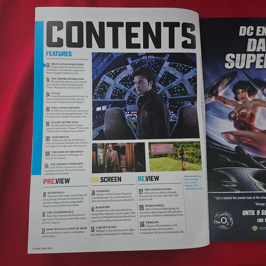 Empire Magazine June 2018 (1178) Solo Star Wars Subscriber Cover Dan Mumford Art