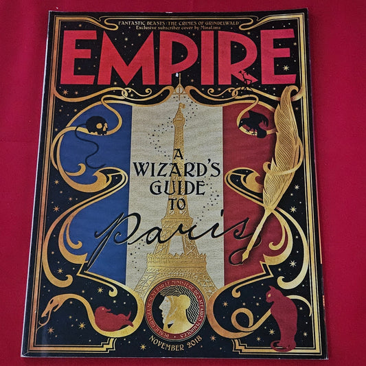 Empire Magazine November 2018 (1178) Fantastic Beasts Subscriber Cover MinaLima Art
