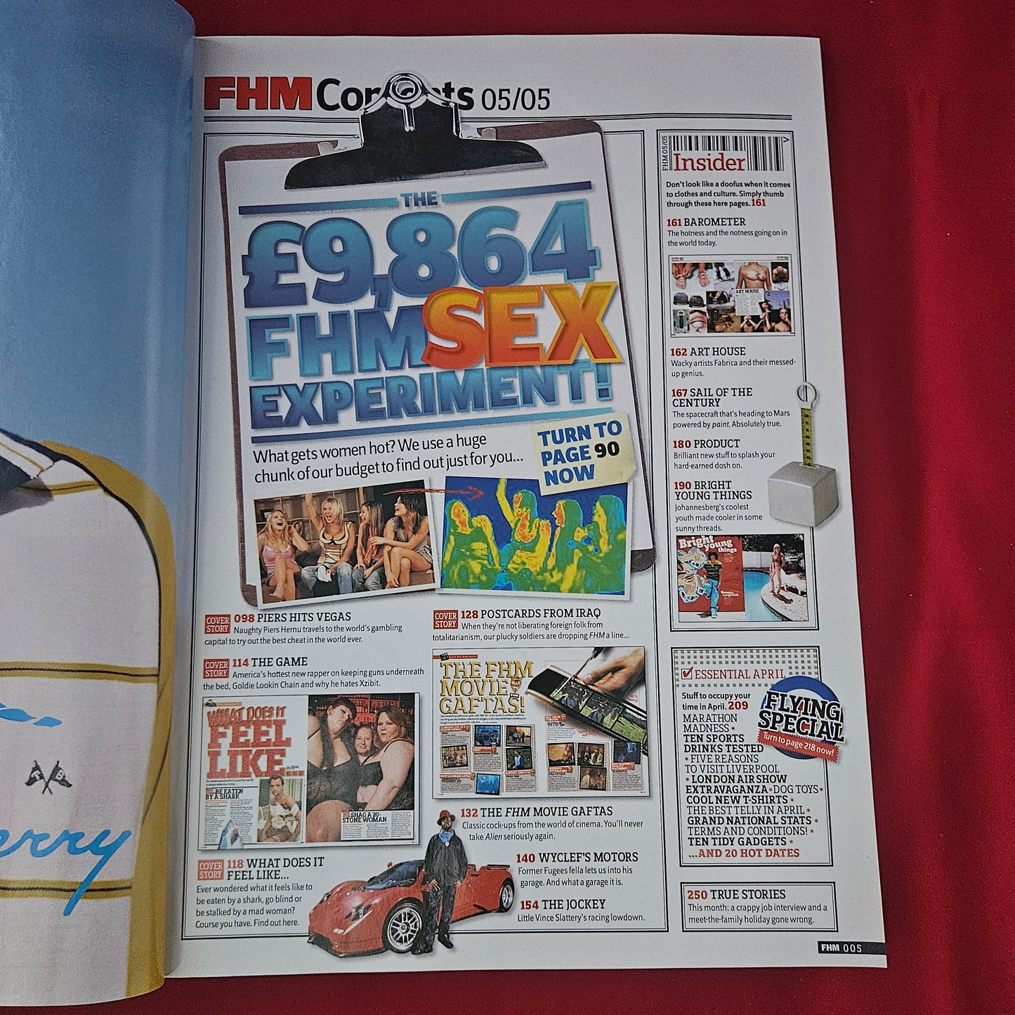 FHM Magazine May 2005 (1195) Eva Longoria Leeann Tweeden John Travolta The Game