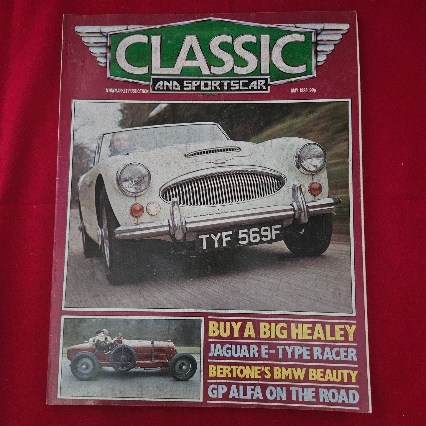 Classic and Sportscar Magazine May 1984 (1197) Austin-Healey 3000 BMW Bertone