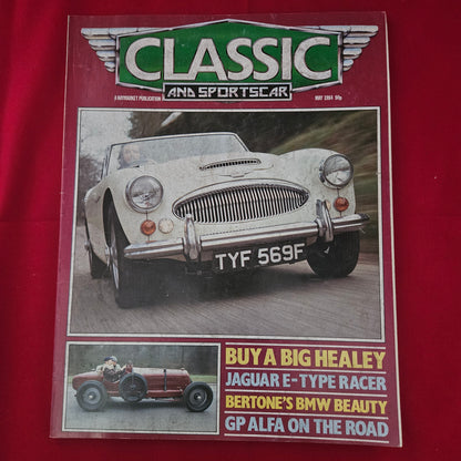 Classic and Sportscar Magazine May 1984 (1197) Austin-Healey 3000 BMW Bertone