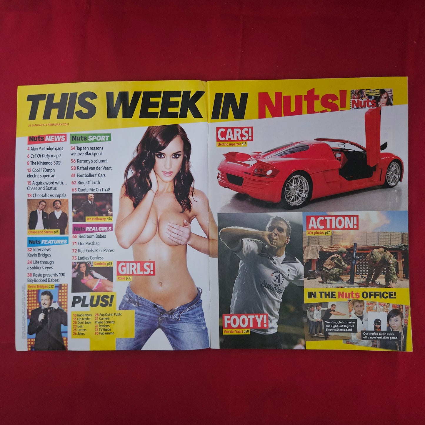 Nuts Magazine 28 Jan - 3 Feb 2011 (1198) Rosie Jones Kelly Brook Katy Perry
