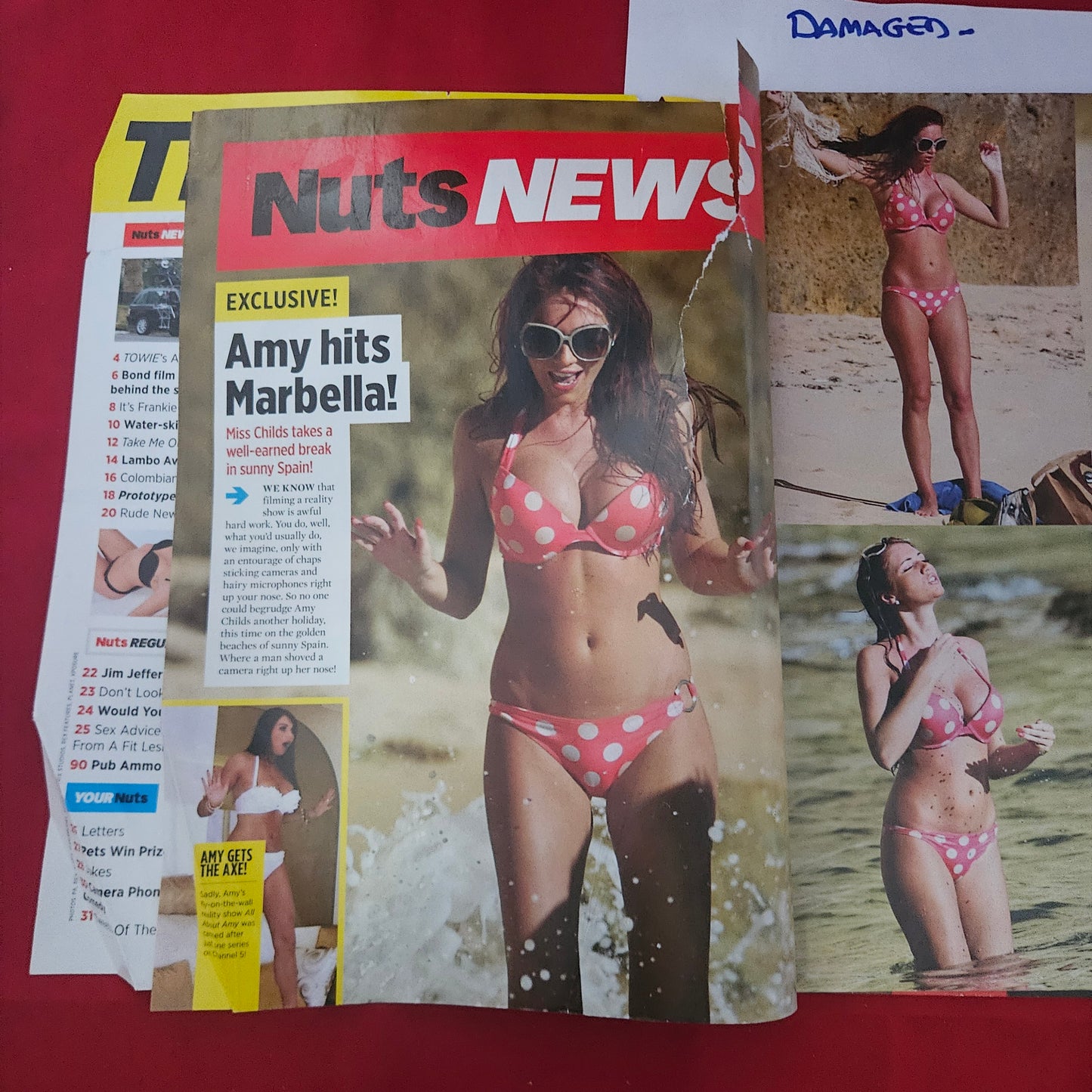 Nuts Magazine 10-16 February 2012 (1198) Shannon Twins Lucy Collett Sam Faiers
