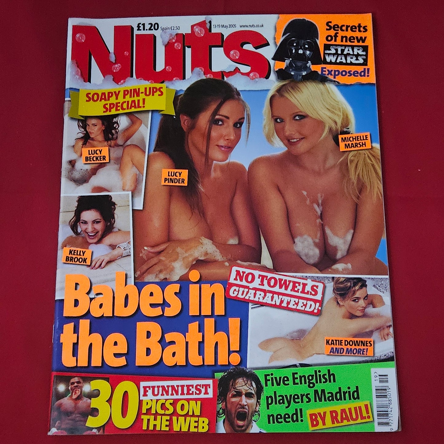 Nuts Magazine 13-19 May 2005 (1198) Lucy Pinder Michelle Marsh Kelly Brook