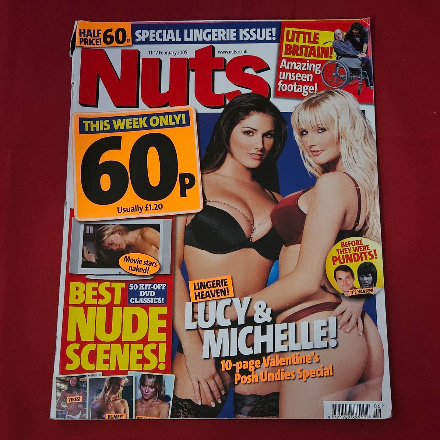 Nuts Magazine 11-17 February 2005 (1198) Lucy Pinder Michelle Marsh Lauren Pope
