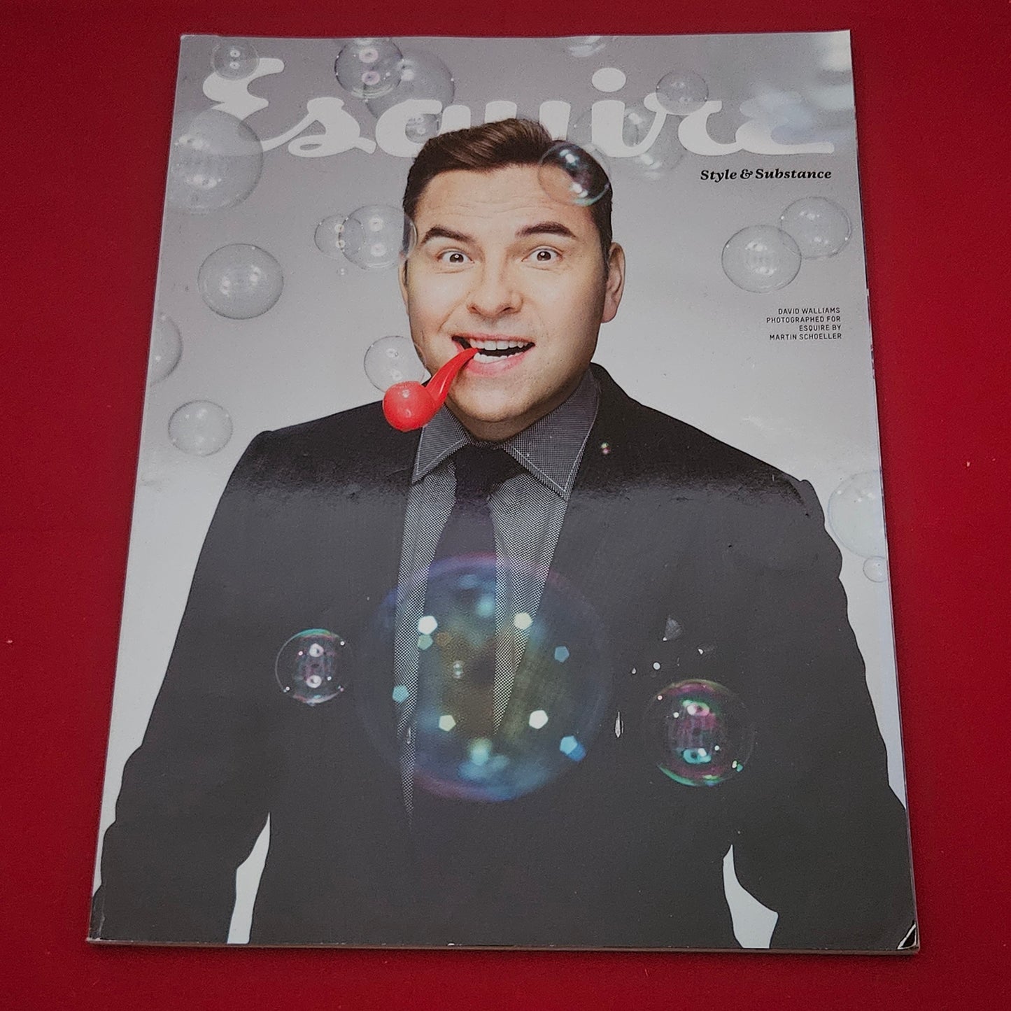 Esquire Magazine February 2013 (1200) David Walliams Arnold Schwarzenegger Salman Rushdie Steve Coogan Helena Christensen Anne V