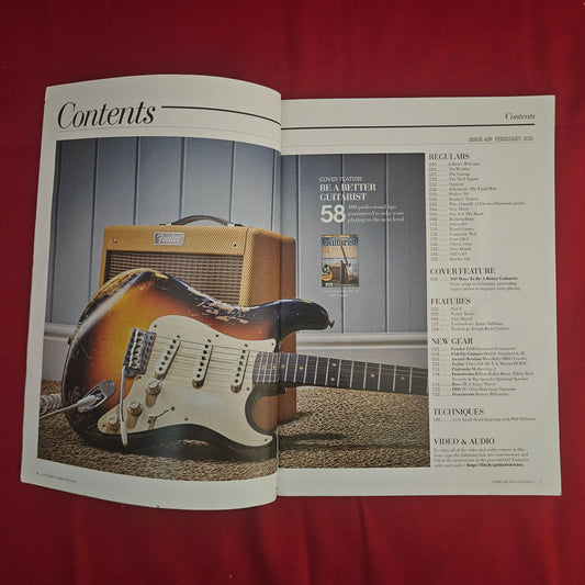 Guitarist Magazine February 2018 (1202) Issue 429 John Mayall Ed O'Brien Strat