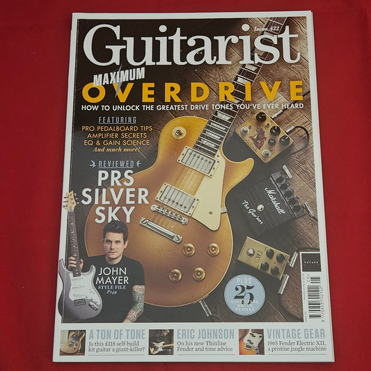 Guitarist Magazine May 2018 (1202) Issue 432 PRS Silver Sky John Mayer Overdrive