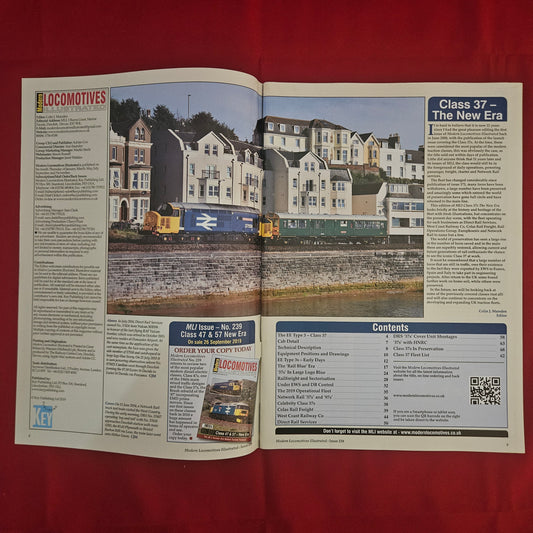 Modern Locomotives Illustrated 238 (1205) Class 37 The New Era DRS Colas WCRC